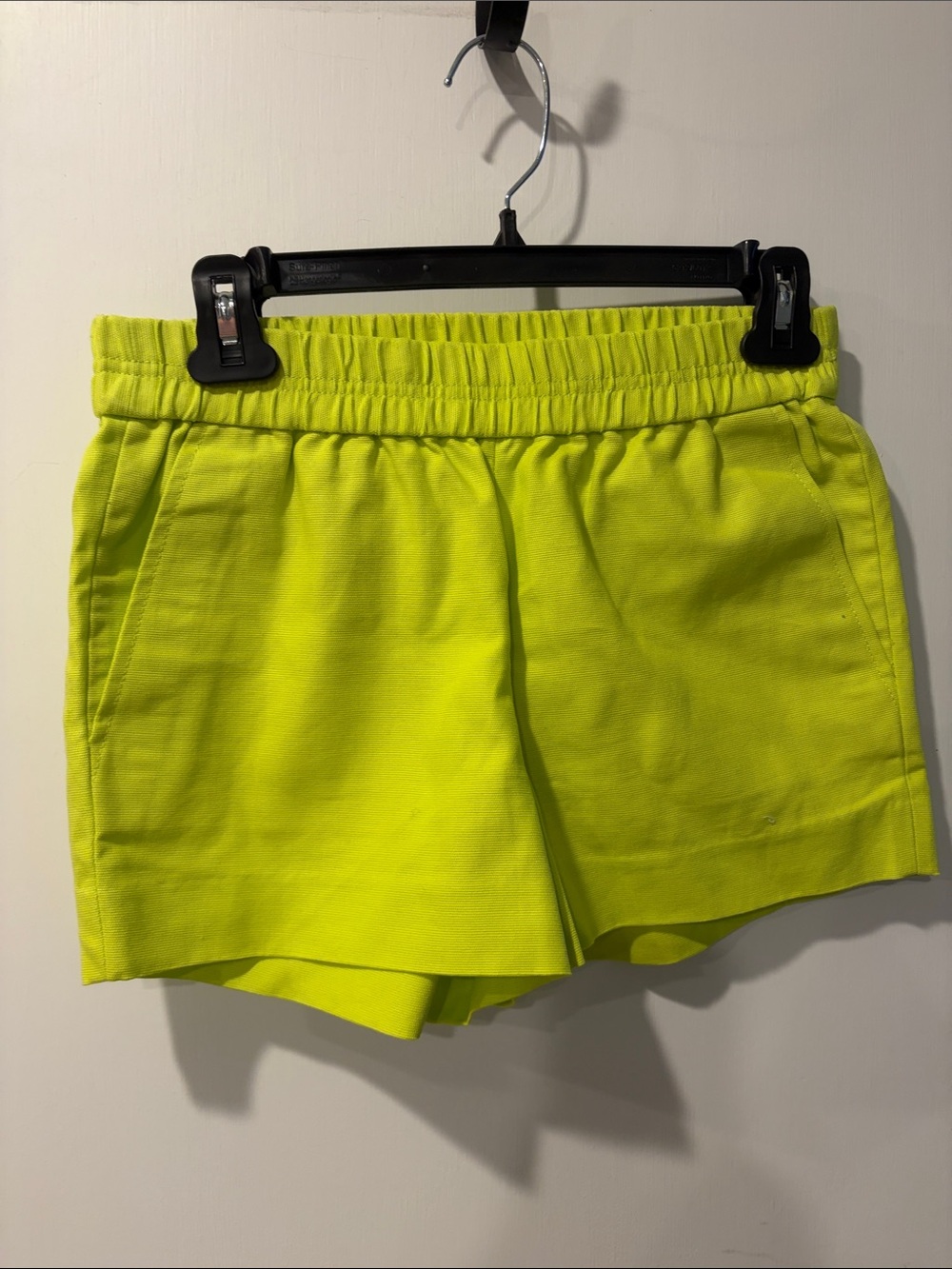 J. Crew size 00 Neon green Women’s Elastic Waist Shorts